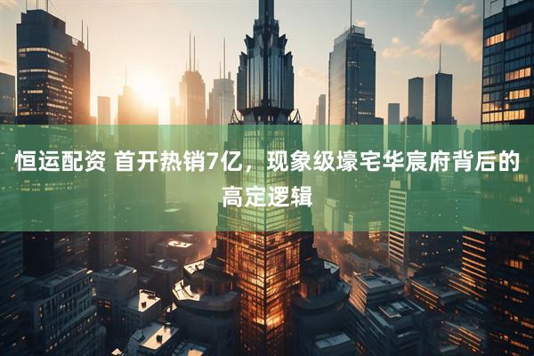恒运配资 首开热销7亿，现象级壕宅华宸府背后的高定逻辑